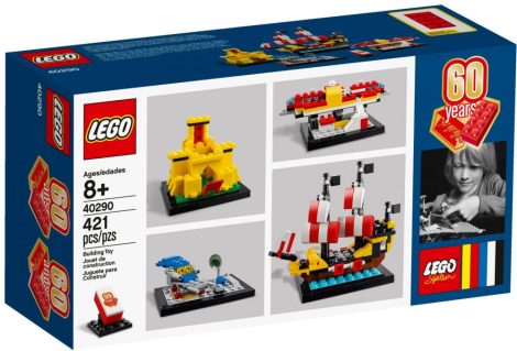 40290 LEGO® Exkluzív A LEGO® kockák 60 éve