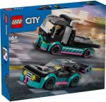   60406 LEGO® City Versenyautó és autószállító teherautó