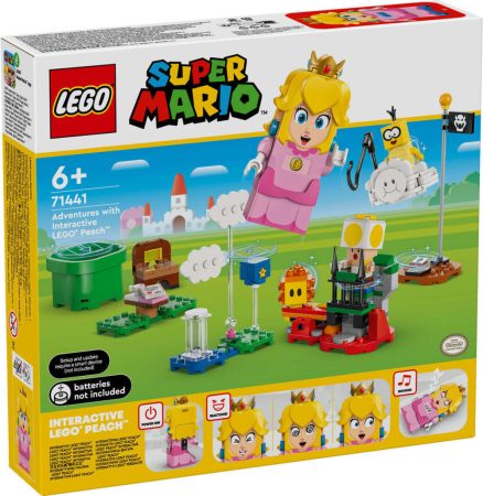 71441 LEGO® Super Mario™ Kalandok az interaktív LEGO® Peach™ figurával