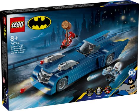 76274 LEGO® Batman™ Batman™ és a Batmobile™ vs. Harley Quinn™ és Mr. Freeze™