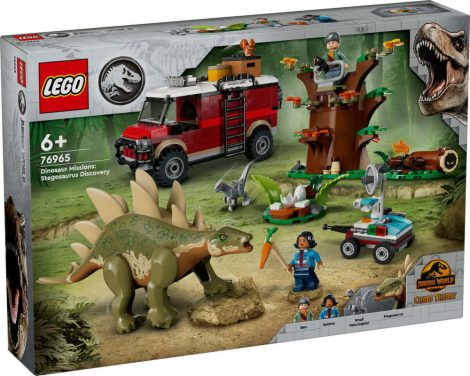 76965 LEGO® Jurassic World™ Dinóküldetések: a stegosaurus felfedezése