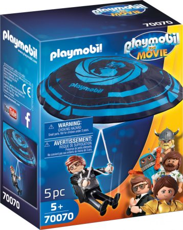 Playmobil Playmobil - The Movie 70070 Rex Dasher ejtőernyővel érkezik